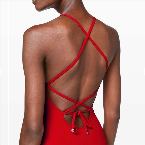 Lululemon | Weave the Waves One Piece Red NWT